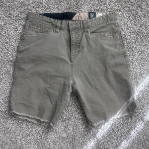 Volcom Men's Tan Jean Shorts